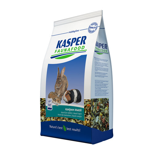 Kasper Fauna Food Hobbyline Konijnenmuesli 2,5 kg.