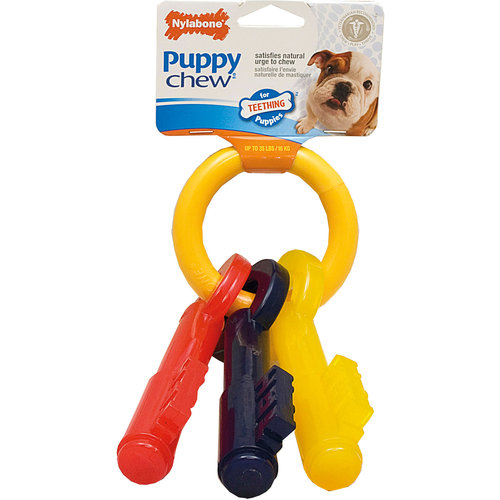 Nylabone Nylabone Puppy Teething Keys M  1 st. tot 20 kg.