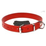 Lars Halsband Croupon Rood 1 st. 18 mm / 45 cm