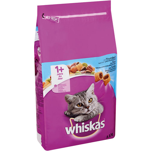 Whiskas Whiskas Droog Tonijn 3800 gr.