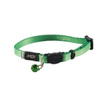 Rogz Beltz Catz KiddyCat Halsband XS Lime Paws 1 st. Extra Small