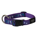 Rogz Beltz Fancy Dress Halsband L Purple Forest 1 st. Large