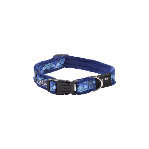 Rogz Beltz Fashion Halsband S Amphibian Blue 1 st. Small