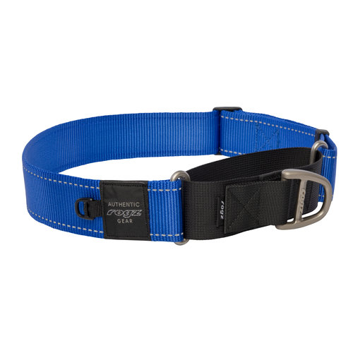 Rogz Beltz Utility Control Web Halsband XXL Blauw 1 st. Extra Extra Large