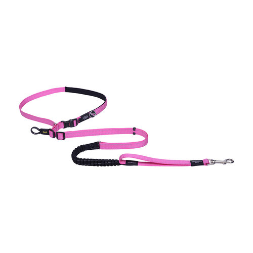 Rogz Beltz Utility Handsfree Lijn L Roze 1 st. Large