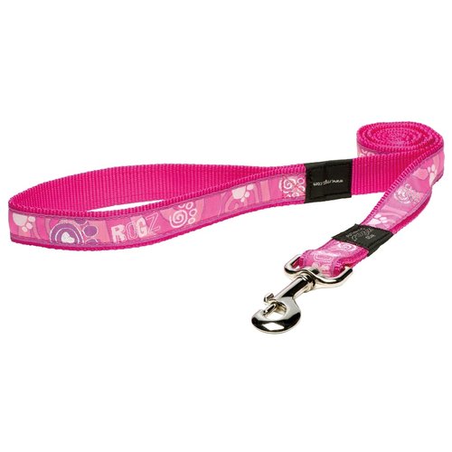 Rogz Beltz Fancy Dress LangeLijn XL Pink Paw 1 st. Extra Large