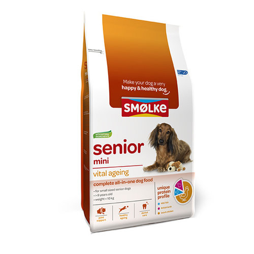 Smolke Smolke Hond Senior Mini 3 kg.