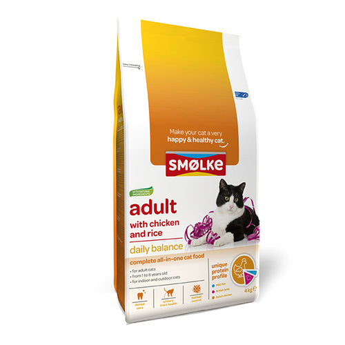 Smolke Smolke Kat Adult Chicken & Rice 4 kg.