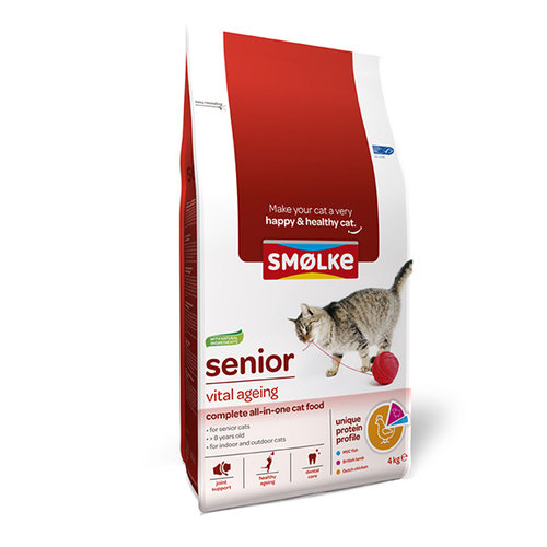 Smolke Smolke Kat Senior 4 kg.