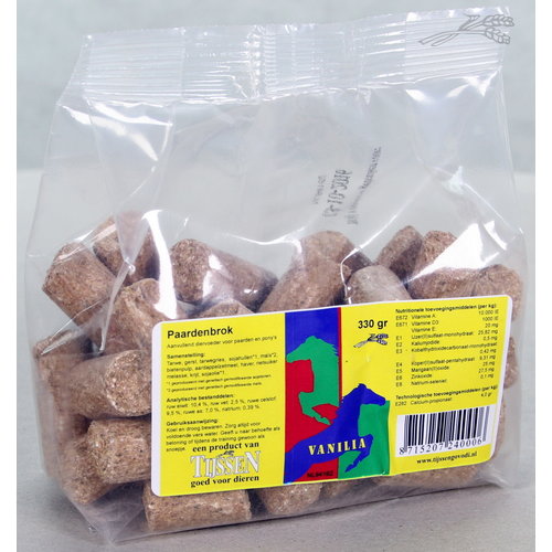 Vanilia Vanilia Paardenbrok Vanilla  330 gr.