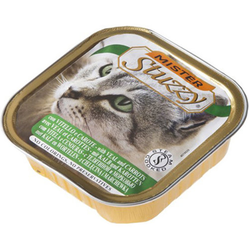 Stuzzy Mister Stuzzy Cat Veal & Carrots 100 gr.