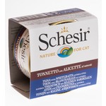 Schesir Schesir Cat Nat. Brine Rice Tuna & Whitebait 85 gr.
