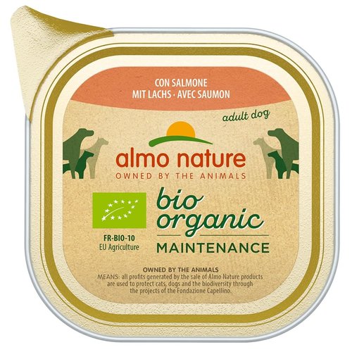 Almo Nature AN Daily Bio Dog Zalm 100 gr.