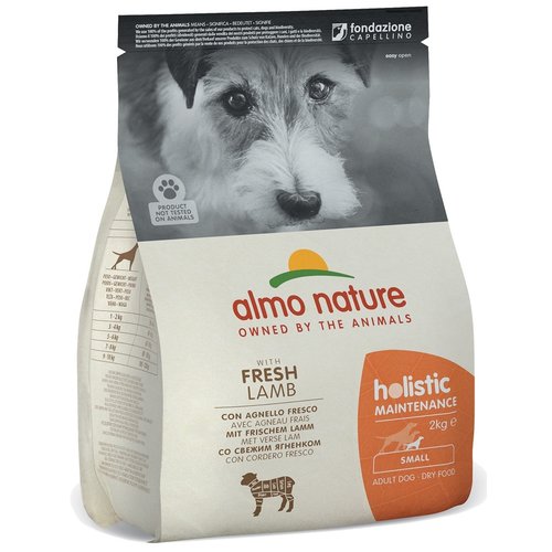 Almo Nature AN Holistic Dog S Lam & Rijst 2 kg.