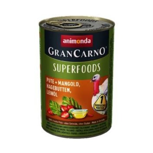 Gran Carno Grancarno Kalkoen & Snijbiet 400 gr.