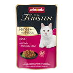 Vom Feinsten Feinsten Pouch Kalfsvlees+Kipfilet 85 gr.