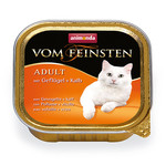 Vom Feinsten Feinsten Cat Adult Gev+Kalf 100 gr.