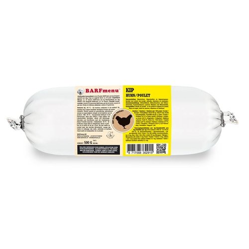 BARFmenu BARFmenu Hond Kip 500 gr.