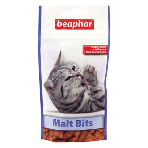 Beaphar Malt Bits tegen haarbal 35 gr.