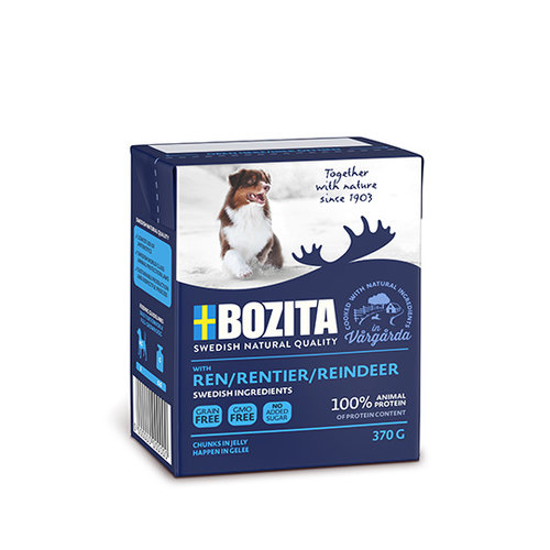 Bozita Bozita Naturals Dog Rendier 370 gr.