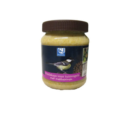 CJ Wildlife CJ Pindakaas met meelwormen 330 gr.