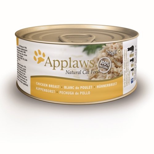 Applaws Hond & Kat Applaws Blik Cat Chicken Breast 70 gr.