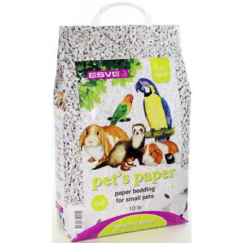 Esve Pet's Paper Bedding  10 ltr. 3,6 kg./10 ltr.