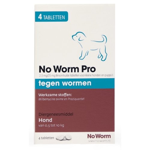 No Worm No Worm Pro Small&Puppy 4 tab.
