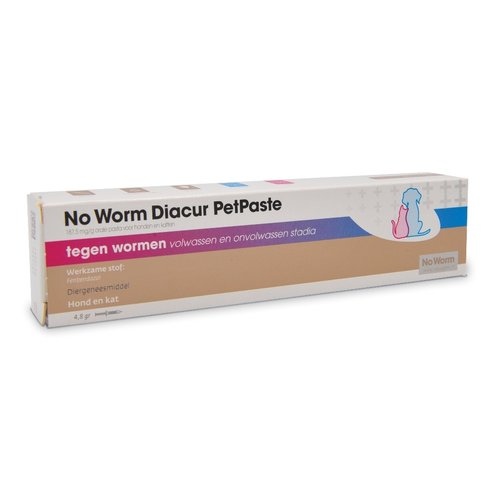 No Worm No Worm Diacur PetPaste 4,8 gr.