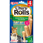 Inaba Inaba Churu Rolls Wraps Tuna 4x10 gr.