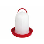 Gaun accessoires Watertoren Plastic Rood/Wit 10 ltr. Ø 34,5 cm.x 34 cm.H