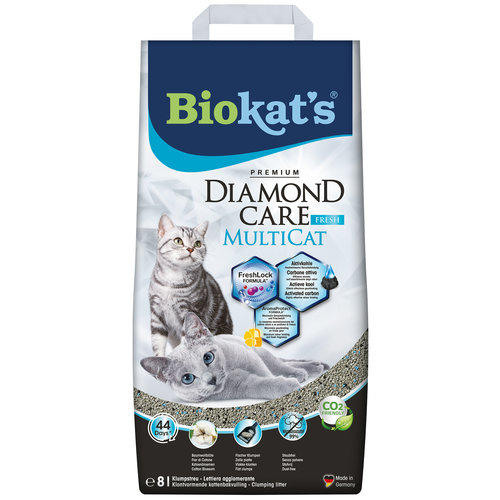 Biokat's Biokat's Diamond Care Multicat Fresh 8 ltr.