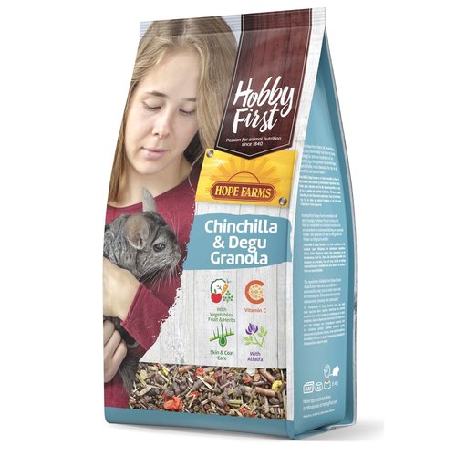 Hope Farms HF Chinchilla & Degu Granola 2 kg.