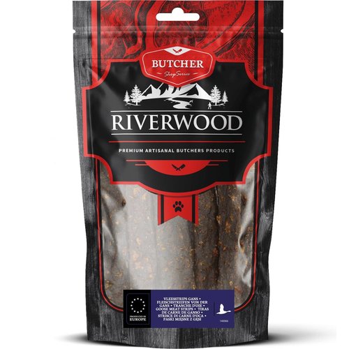 Riverwood RW Butcher Vleesstrips Gans  150 gr.