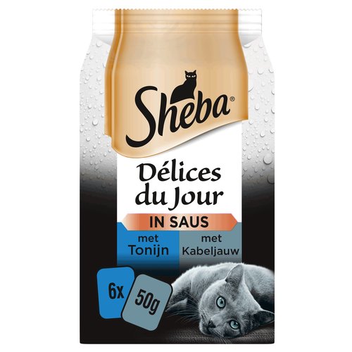 Sheba Sheba Delice du Jour Vis 6x50 gr.