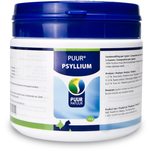 Puur Natuur Puur Psyllium 150gr 150 gr.