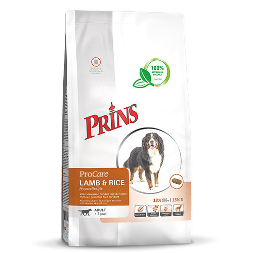 Prins Prins Lamb & Rice Hypoallergic 20 kg.