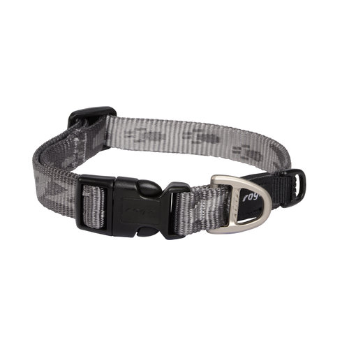 Rogz Beltz Alpinist Halsband M Platinum 1 st. Medium