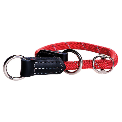 Rogz Beltz Rope Slipband M Rood (Dun 40cm) 1 st. 40 cm