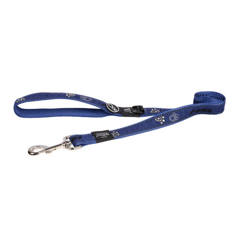 Rogz Beltz Fancy Dress Lijn XL Navy Paw 1 st. Extra Large