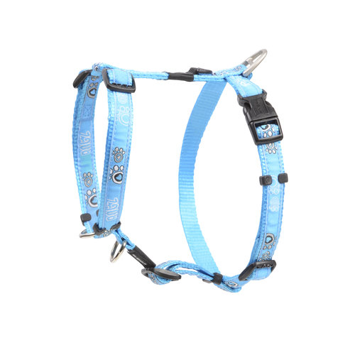 Rogz Beltz Fancy Dress Tuig S Turq Paw 1 st. Small