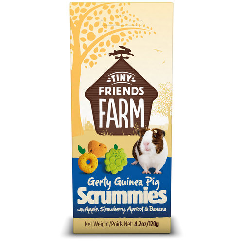 Supreme TFF Gerty Scrummies with Apple, Strawberry, Apricot & 120 gr.