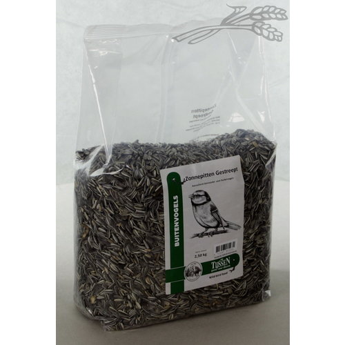 Tijssen goed voor dieren Zonnepitten Gestreept 2,5 kg.