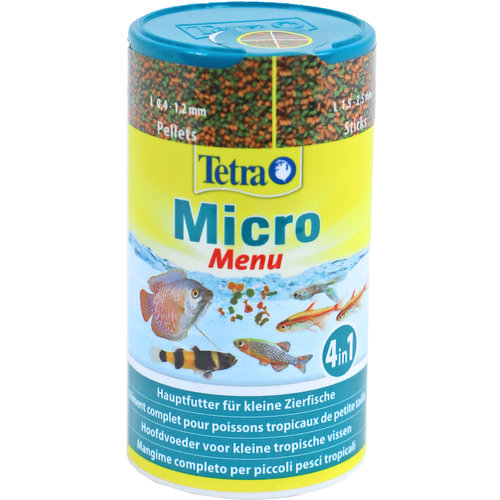 Tetra voeders Tetra Micro menu, 100 ml.