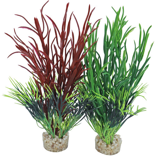 Sydeco Sydeco kunststofplant Water Grass, 18 cm.