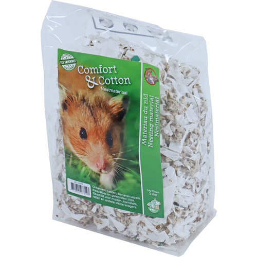 Eco Friendly Eco Friendly nestmateriaal comfort & cotton, 140 gram.