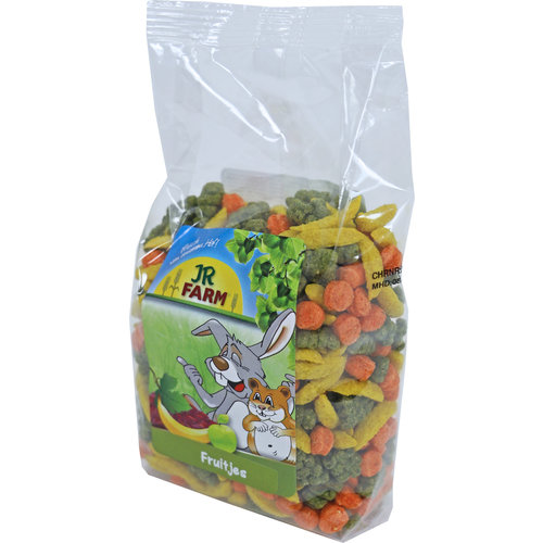 JR Farm JR Farm knaagdier fruitjes, 150 gram. 02826