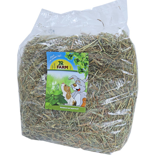 JR Farm JR Farm knaagdier weidehooi met pepermunt, 500 gram. 06972