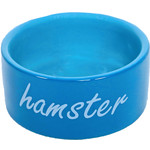 Boon hamster eetbak steen blauw, Ø 8 cm.