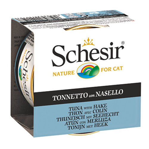 Schesir Schesir Cat Jelly Tuna & Hake 85 gr.